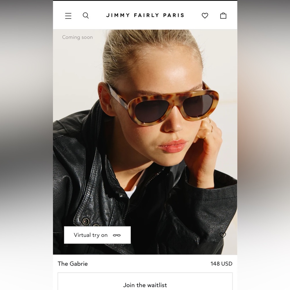 Jimmy Fairly Women's Tortoise Shell Sunglasses - Brown - Picture 4 of 5